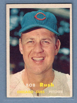 1957 Topps #137 Bob Rush(1) VG-EX  GO295