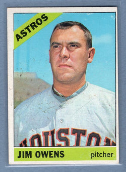 1966 Topps #297 Jim Owens VG-EX GO153