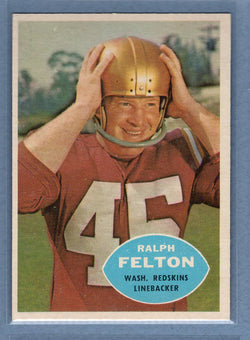 1960 Topps #129 Ralph Felton  EX-MT  GO108