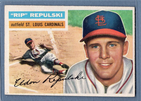 1956 Topps #201 Rip Repulski (GB) EX   GO96