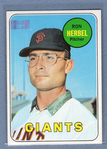 1969 Topps #251 Ron Herbel(b) EX-MT  GO850