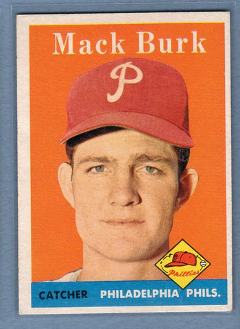 1958 Topps #278 Mack Burk EX  GO172