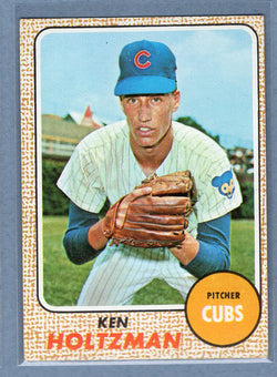 1968 Topps #60 Ken Holtzman (a)  EX-MT  GO550
