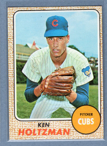1968 Topps #60 Ken Holtzman (a)  EX-MT  GO550