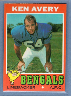 1971 Topps #22 Ken Avery EX-MT  GO248