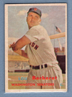 1957 Topps #315 Lou Berberet EX  GO130