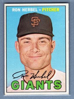 1967 Topps #156 Ron Herbel EX-MT  GO368
