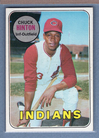1969 Topps #644 Chuck Hinton EX-MT  GO645