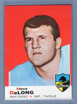 1969 Topps #129 Steve DeLong (b) EX  GO801