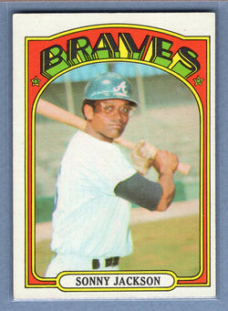1972 Topps #318 Sonny Jackson EX  GO500