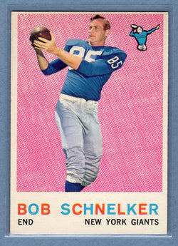 1959 Topps #128 Bob Schnelker EX  GO138