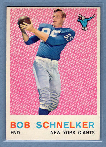 1959 Topps #128 Bob Schnelker EX  GO138