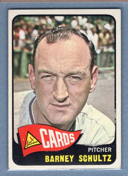 1965 Topps #28 Barney Schultz (b) VG-EX  GO375