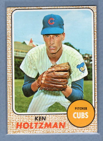 1968 Topps #60 Ken Holtzman (b)  EX-MT  GO550