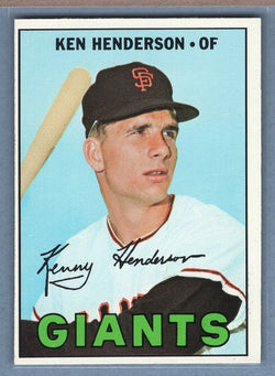 1967 Topps #383 Ken Henderson EX  GO390