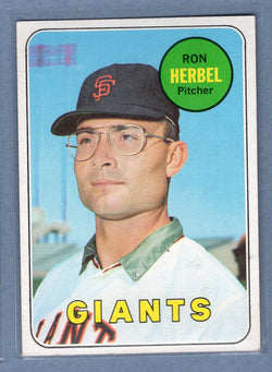 1969 Topps #251 Ron Herbel(C) EX-MT  GO850