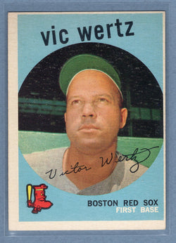 1959 Topps #500 Vic Wertz EX  GO213