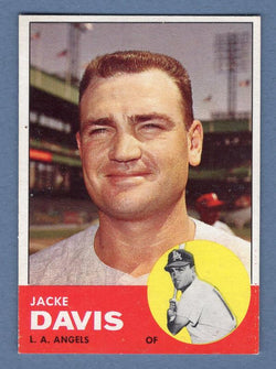 1963 Topps #117 Jacke Davis EX-MT    CCS32