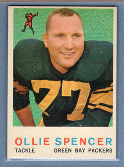 1959 Topps #129 Ollie Spencer EX  GO138