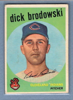 1959 Topps #371 Dick Brodowski (a) (st) VG   GO410