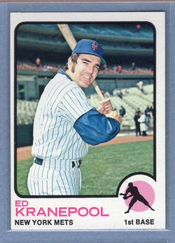 1973 Topps #329 Ed Kranepool  EX-MT  GO550
