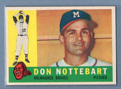 1960 Topps #351 Don Nottebart EX-MT  GO244