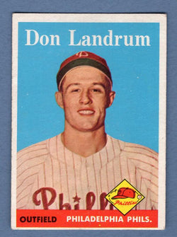1958 Topps #291 Don Landrum VG-EX  GO495