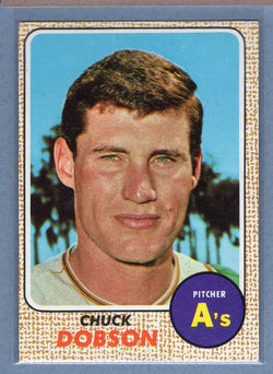 1968 Topps #62 Chuck Dobson (a)  EX-MT  GO550