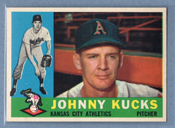 1960 Topps #177 Johnny Kucks EX-MT  GO522