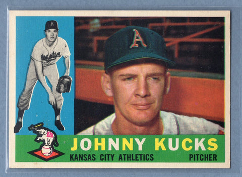 1960 Topps #177 Johnny Kucks EX-MT  GO522