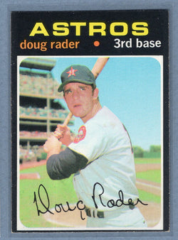 1971 Topps #425 Doug Rader (b) EX  GO950