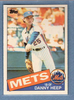 1985 Topps Tiffany #339 Danny Heep NM