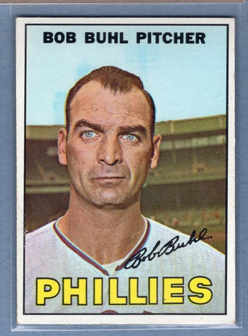 1967 Topps #68 Bob Buhl VG   GO446