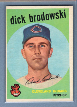 1959 Topps #371 Dick Brodowski (b) EX   GO410
