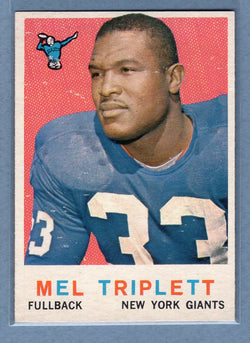1959 Topps #160 Mel Triplett EX-MT  GO176