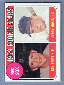 1969 Topps #476 Red Sox Rookies EX  GO350