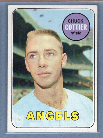 1969 Topps #252 Chuck Cottier(b) EX-MT  GO850