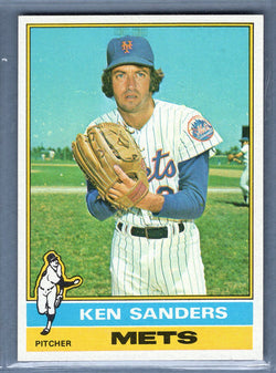 1976 Topps #291 Ken Sanders  NM  GOSB1