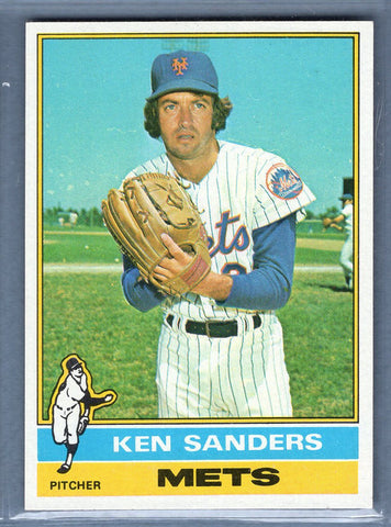 1976 Topps #291 Ken Sanders  NM  GOSB1
