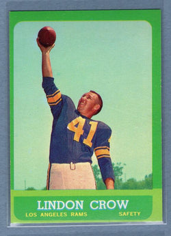 1963 Topps #45 Lindon Crow EX-MT  GO158
