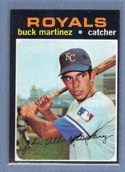 1971 Topps #163 Buck Martinez  (a) EX-MT  GO340
