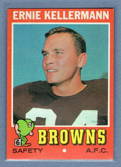1971 Topps #7 Ernie Kellerman EX-MT    GO129