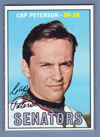 1967 Topps #387 Cap Peterson EX-MT  GO390