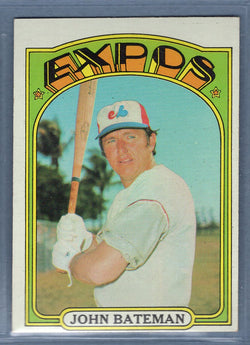 1972 Topps #5 John Bateman (b) EX-MT  GO544