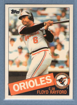 1985 Topps Tiffany #341 Floyd Rayford NM