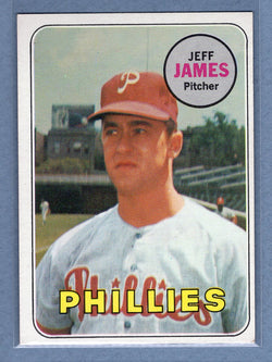 1969 Topps #477 Jeff James EX-MT  GO350