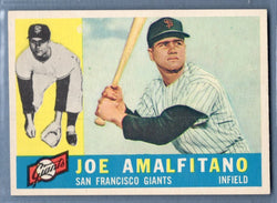 1960 Topps #356 Joe Amalfitano EX-MT Set Break 1