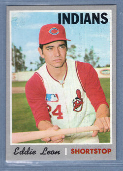 1970 Topps #292 Eddie Leon (st) VG  SB1