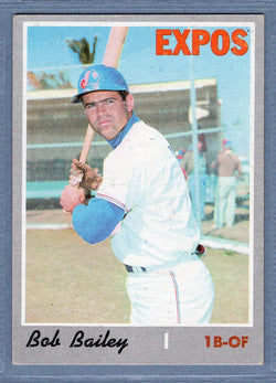 1970 Topps #293 Bob Bailey (st) VG-EX  SB2