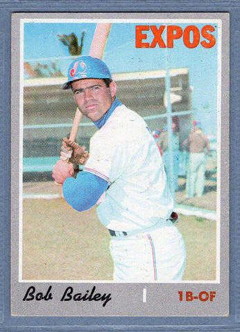 1970 Topps #293 Bob Bailey (st) VG-EX  SB2